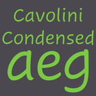Cavolini Condensed FlipFont-icoon