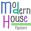 Egg9ModernHouse™ Latin Flipfont