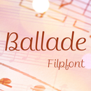 Fine Ballade™ Latin Flipfont APK