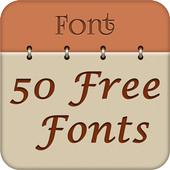 50 Fonts for Samsung Galaxy 12-icoon