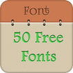 50 Fonts for Samsung Galaxy 7