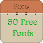 50 Fonts for Samsung Galaxy 7 simgesi
