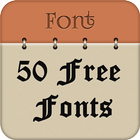 50 Fonts for Samsung Galaxy 13 biểu tượng