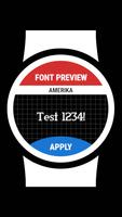 Font Manager PRO (Wear OS) poster
