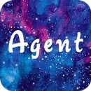 Agent Galaxy Font for FlipFont aplikacja