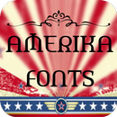 Amerika Font for FlipFont APK