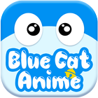 Blue Cat Anime icône