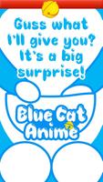 Blue Cat Anime Affiche