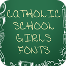 School Girls Font for FlipFont , Cool Fonts Text APK
