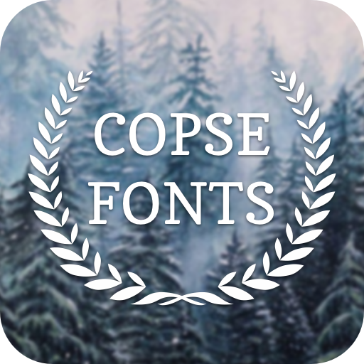 Copse Font for FlipFont , Cool