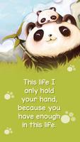 Cuteness Panda پوسٹر