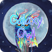 ”Galaxy Owl Font for FlipFont,C