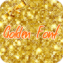 Golden Font for FlipFont APK