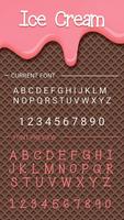 Ice Cream Font for FlipFont ,  截图 2