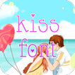 Kiss Font for FlipFont , Cool 
