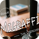 Migraffiti Font for FlipFont , APK