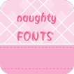 Naughty Font for FlipFont