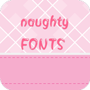 Naughty Font for FlipFont APK