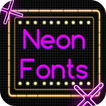 Neon Font for FlipFont