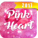 Pink Heart Font for FlipFont APK