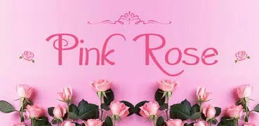 Pink Rose Font for FlipFont