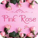 Pink Rose Font for FlipFont APK