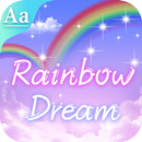 Rainbow Dream for FlipFont aplikacja