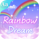 Rainbow Dream for FlipFont APK
