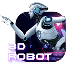 3D Robot Font for FlipFont APK