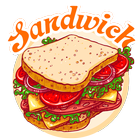 Sandwich icône