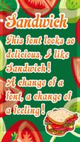 Sandwich Affiche