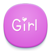 Girl Font icon