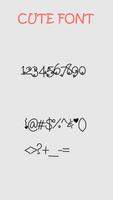 Girl Font for OPPO Phone screenshot 1