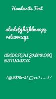 Handwrite Font for OPPO Phone Affiche