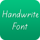 Handwrite Font for Oppo ícone