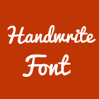 Handwritten Font for Oppo icon