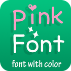 Pink Font for Oppo biểu tượng