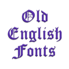 Old English Font Message Maker ícone