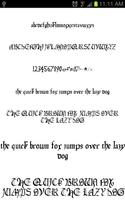Old English Font Message Maker Cartaz