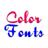 Color Fonts Message Maker 圖標