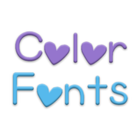 Color Fonts Message Maker آئیکن