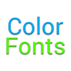 Color Fonts Message Maker-icoon