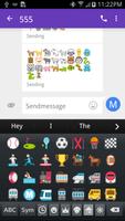 Emoji Fonts Message Maker captura de pantalla 1