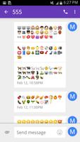 Emoji Fonts Message Maker الملصق