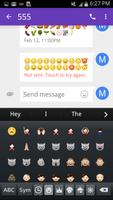 Emoji Fonts Message Maker captura de pantalla 1