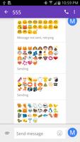 Emoji Fonts Message Maker โปสเตอร์