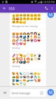 Emoji Fonts Message Maker ポスター