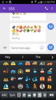 Emoji Fonts Message Maker captura de pantalla 1
