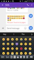 Emoji Fonts Message Maker capture d'écran 1