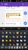 برنامه‌نما Emoji Fonts Message Maker عکس از صفحه